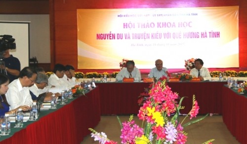 Workshop “Nguyen Du and the Tale of Kieu” opens in Ha Tinh - ảnh 1